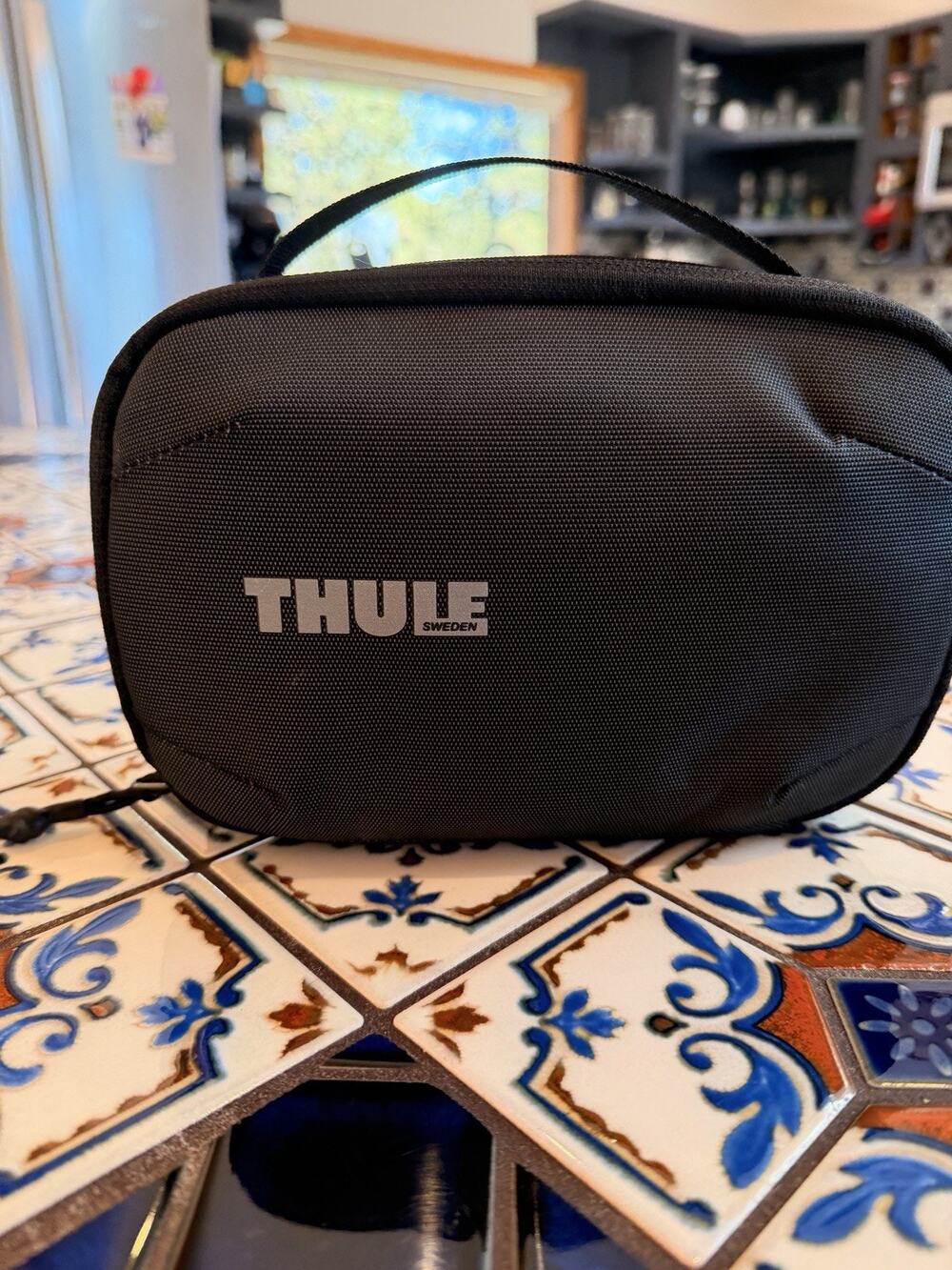 Thule Black/Yellow Organizer Case Pouch with Accessory Compartments